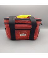 VINTAGE Marlboro Small Red Cooler Bag Insulated Lunch Box with Multiple ... - $216.96 MXN