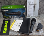 New Shure PGA58 Cardioid Dynamic Vocal Microphone Black - $34.99