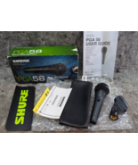 New Shure PGA58 Cardioid Dynamic Vocal Microphone Black - $34.99