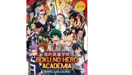 DVD Anime Boku No Hero Academia Complete Season 1+2+3 (1-63 End) English Dub  - £41.55 GBP
