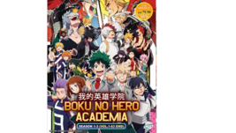 DVD Anime Boku No Hero Academia Complete Season 1+2+3 (1-63 End) English Dub  - £39.56 GBP