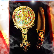 Haunted Free W $75 77X Highest Attraction Mirror Comb Magick Witch Cassia4 - $0.00