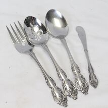 Oneida Brahms Serving Pcs Cold Meat Fork Butter Spreader Serving Spoons ... - $18.61