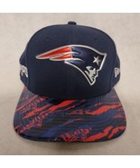 New England Patriots Cap Hat New Era Blue  - £13.32 GBP