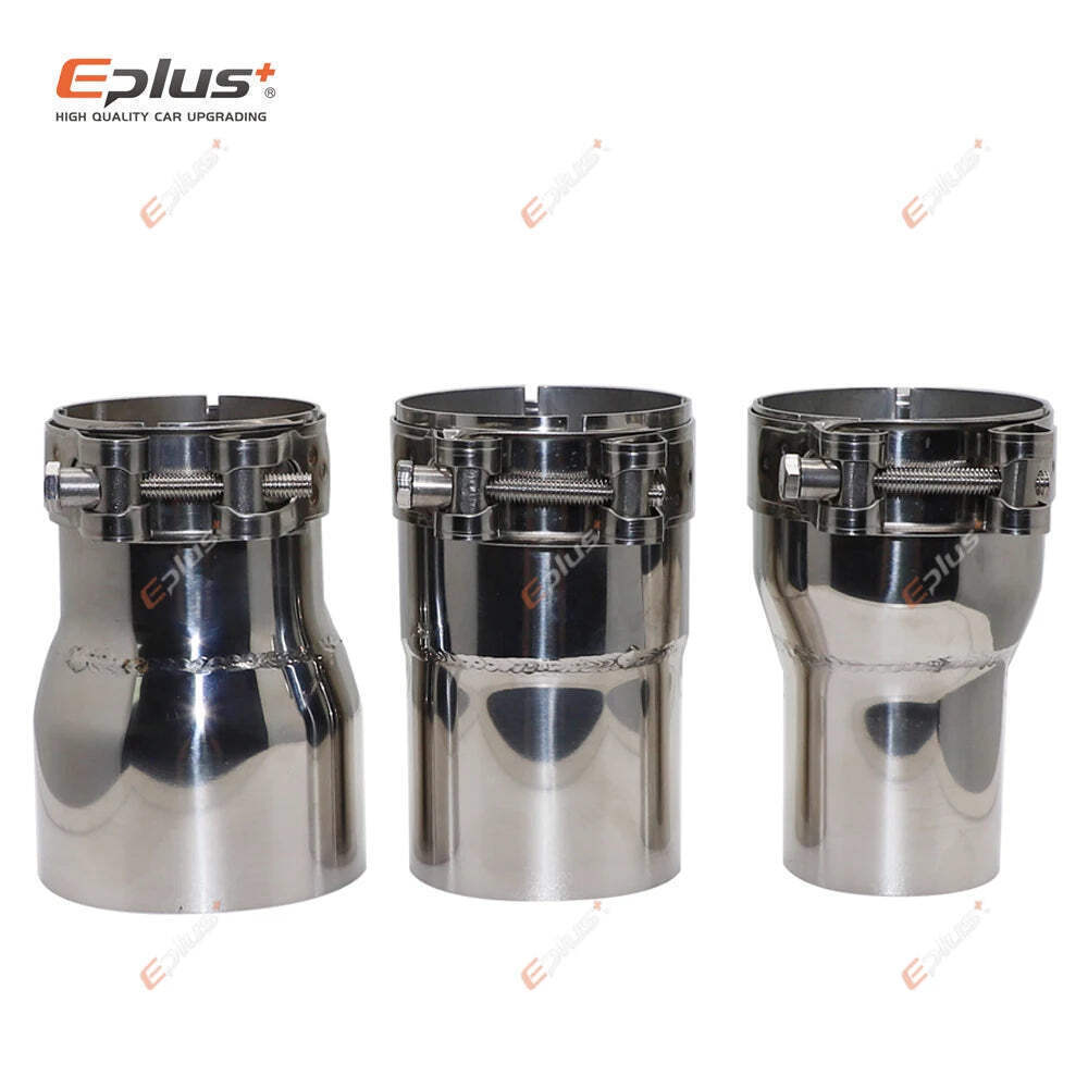 Universal Stainless Steel Exhaust Reducer Adapter for Cars and Motorcycles - $27.22+