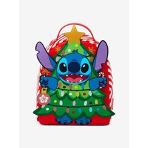 Loungefly Disney Lilo &amp; Stitch Christmas Figural Mini Backpack - $75.00