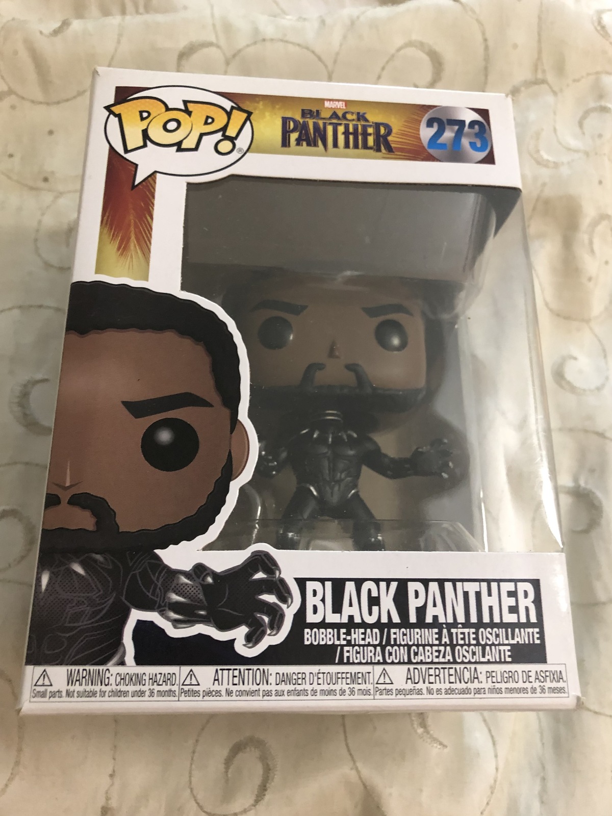 Funko Pop! Marvel Black Panther (273) - $9.95