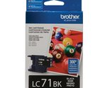 Brother Printer LC71BK Standard Yield Black Ink - $28.45