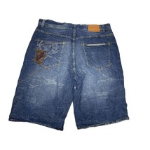 Phat Classics Original Mens Size 44 Jean Denim Long Shorts Vintage - £23.22 GBP
