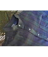 Vintage POLO Ralph Lauren Postboy Shirt BLACKWATCH Tartan Plaid western ... - €32,08 EUR