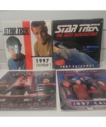 Star Trek 1997 Calendar Lot Of 4 New Sealed Pocket Books Brand 10th Anni... - €21,91 EUR
