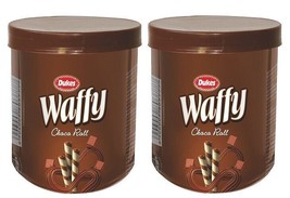 Dukes Waffy Rolls Jar - Chocolate, 250 gm x 2 pack (Free shipping world) - £16.88 GBP