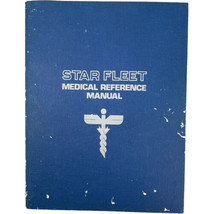 Star Fleet Medical Reference Manual Star Trek 1st Printing 1977 Softcover Book - $42.08