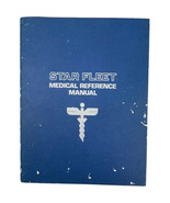 Star Fleet Medical Reference Manual Star Trek 1st Printing 1977 Softcove... - $42.08