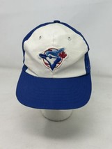 VTG Toronto Blue Jays Irwin Toys Snapback SMALL Baseball Hat Patch Logo 1980/90 - £15.81 GBP