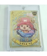 Chopper Gold Alloy Metal MR One Piece Anime TCG CCG Anime Card - $39.59
