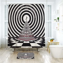 Blue Oyster Cult And Tyranny Shower Curtain Bath Mat Bathroom Waterproof Decorat - $22.99+