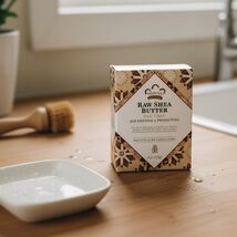 Raw Shea Butter Bar Soap | Softening Cleanser with Soy Milk, Frankincens... - $10.57 CAD