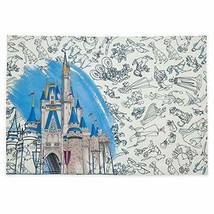 Placemat Disney Ink &amp; Paint Reversible Walt Disney World - £27.68 GBP