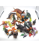 Dinosaur Lot 40+ Plastic Toy Dinos Jurassic Mattel Greenbrier Electronic... - £19.51 GBP