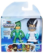 Pj Masks Power Heroes Mini Action Figures, Gekko &amp; Romeo - £10.31 GBP