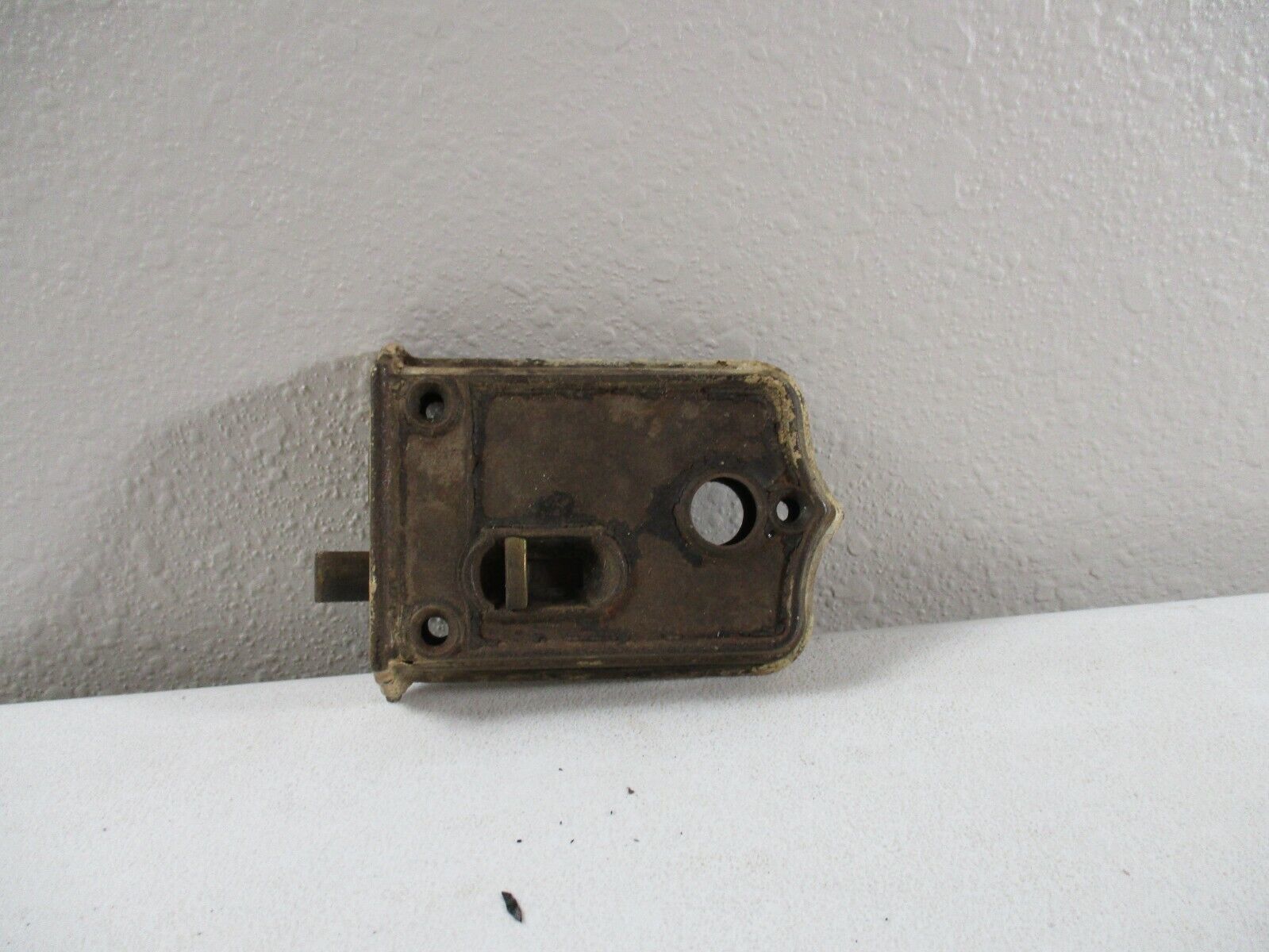 Vintage B,L.W Door Deadbolt Lock Night Bathroom Latch Antique 1880s ...