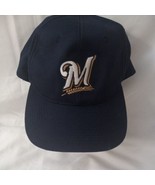 Milwaukee Brewers Hat Cap One Size Fits All Outdoor Cap Adjustable Baseb... - £10.90 GBP