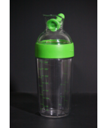 OXO Good Grips Salad Dressing Shaker, 1.5 cups / 12 oz  Clear with Green... - £10.11 GBP