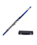 Blue Flute 16 Hole, Key of C with Case+Accessories - £78.62 GBP
