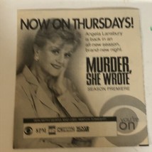 Murder She Wrote Tv Guide Print Ad Angela Lansbury Tpa15 - £4.48 GBP