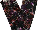 NWT NOBO juniors Leggings High Waisted Spider webs Halloween Sueded soft - $11.87