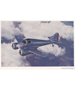 Curtiss AT-9 Trainer VTG 1940s 10.5x13&quot; Paper Photo Airplane Print - $8.00