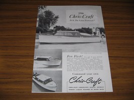 1945 Print Ad Chris-Craft 26 Ft Deluxe Enclosed Boats Algonac,MI - $13.62