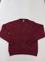 Woolrich 100% Wool Pullover Sweater Winter Christmas Red Size Men’s Large - $18.69