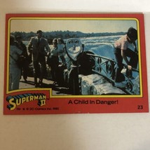 Superman II 2 Trading Card #23 Christopher Reeve Margot Kidder - £1.52 GBP