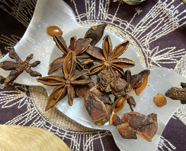 .5 oz Star Anise Whole and Pieces, Psychic Powers, Luck, Ward Off Bad Dr... - £2.98 GBP