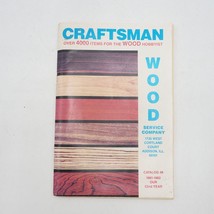 Craftsman Bois Service Société Catalogue No. 48 1981-82 - £32.69 GBP