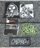 Lot Of 5 Goth Punk Emo Patches Suicide Silence Ubik Berserk Nintendo - $27.27 CAD