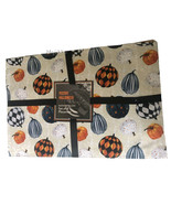Colordrift Festive Halloween Water Resistant Placemats Set of 4 Spills B... - £30.41 GBP