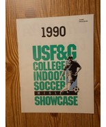 1990 USF&amp;G program, College indoor soccer, MISL Showcase - £20.43 GBP