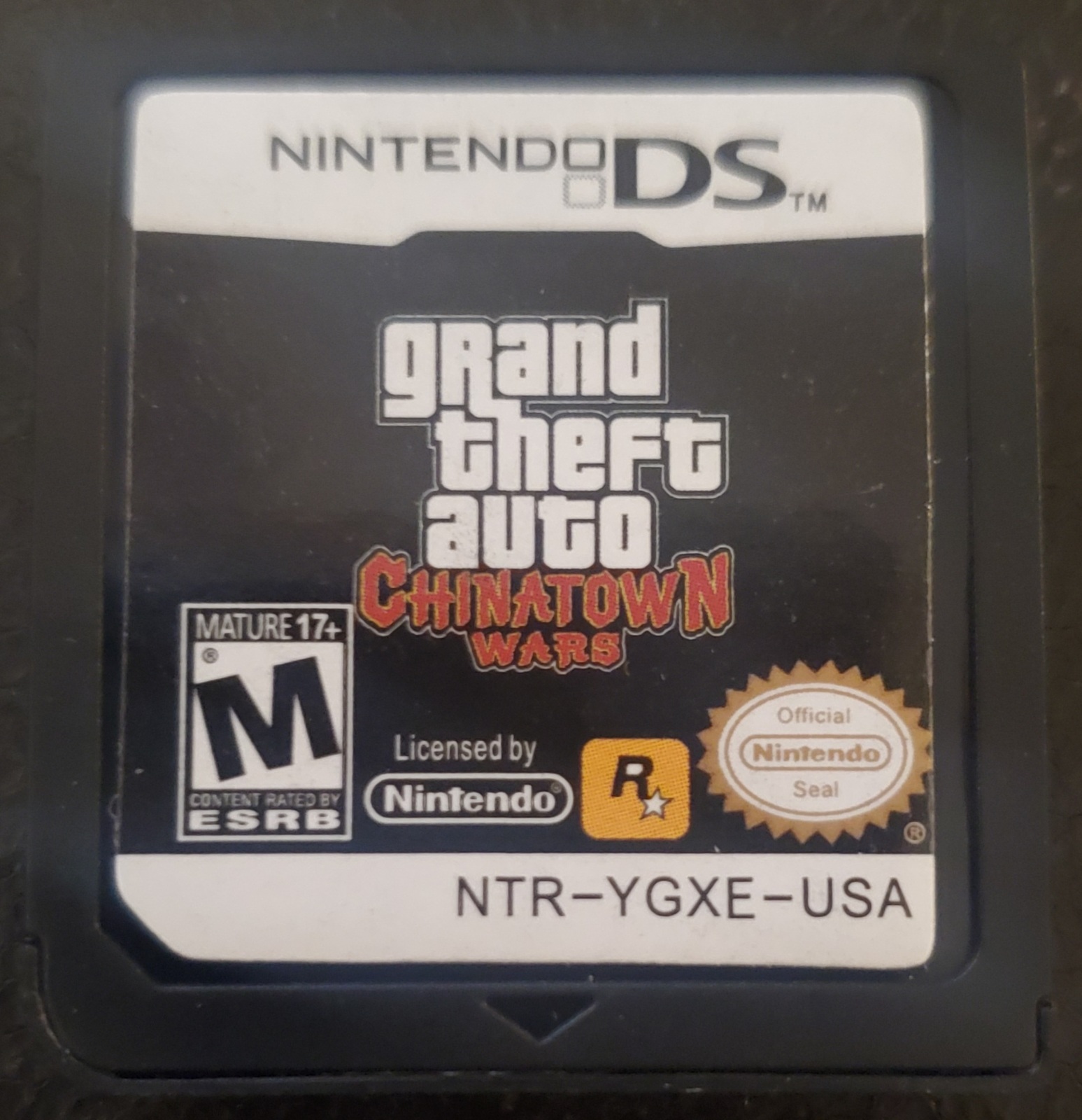 Grand Theft Auto ChinaTown Wars Nintendo DS Video Game Cartridge 2009
