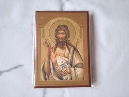 Small Serbian Orthodox Praying Icon Of St John The Baptist - $23.00