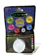 Night Flyer Golf Light Up High Visibility Night Electronic Lighted Golf Ball - £9.66 GBP