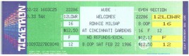 Vintage Ronnie Milsap Concert Ticket Février 26 1986 Cincinnati Ohio Inu... - £32.47 GBP