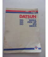 Datsun 1981 Models Introduction Vol 49 210 310 510 200Sx pickup 810 280ZX - $276.05 MXN