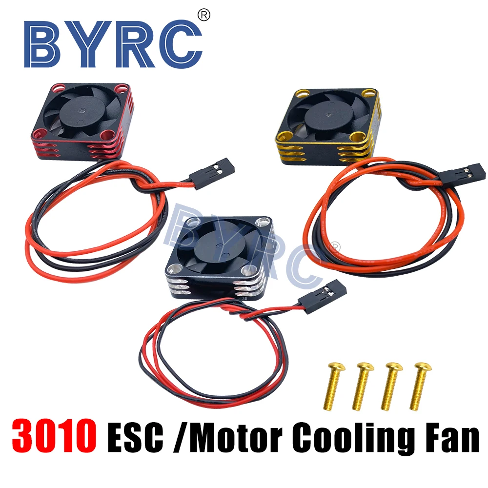 Tal shell 3010 esc motor 30mm cooling fan high speed heat dissipation fan cooler for rc thumb200