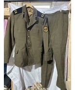 VTG Rare Soviet Army Communications Troops Uniform Jacket and Pants - $128.69