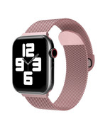 Rose Pink Milano Magnetic Stainless Steel Apple Watch Band 38MM / 40MM /... - $31.50 CAD
