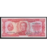 1967 P-47A (TDLR)  Uruguay Cien 100 Pesos Crisp Gem Mint. - $16.45 CAD