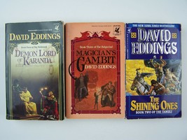 David Eddings Fantasy Misc Paperback Book Lot #1 - £6.04 GBP